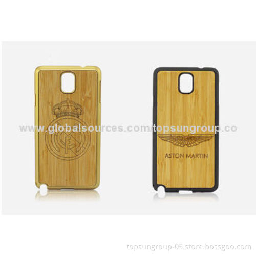 Carbonized Bamboo + PC Cases for Samsung Galaxy Note 2, Bamboo Grain, New Arrival
